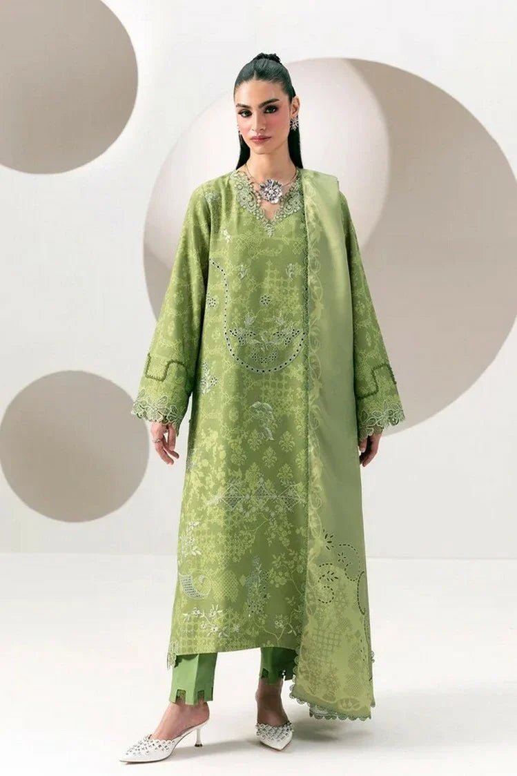 Qalamkar - QPrints Winter Collection - QPW-03 (A) Nazia - Unstitched