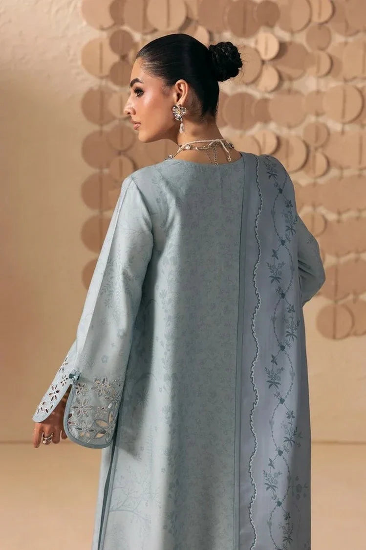 Picture of Qalamkar - QPrints Winter Collection - QPW-04 (A) Oriana - Unstitched - Available at Raja Sahib