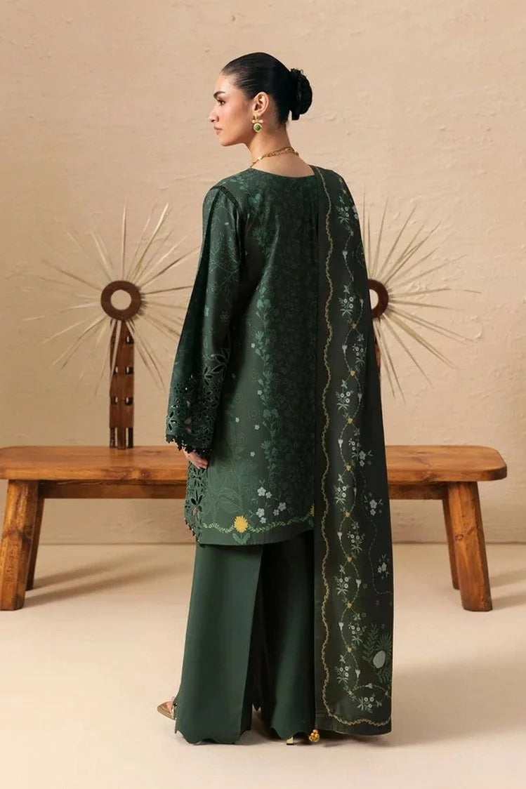 Picture of Qalamkar - QPrints Winter Collection - QPW-04 (B) Elaris - Unstitched - Available at Raja Sahib