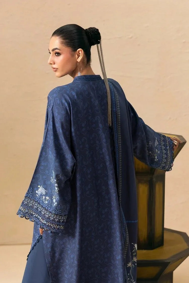 Picture of Qalamkar - QPrints Winter Collection - QPW-05 (B) Calina - Unstitched - Available at Raja Sahib
