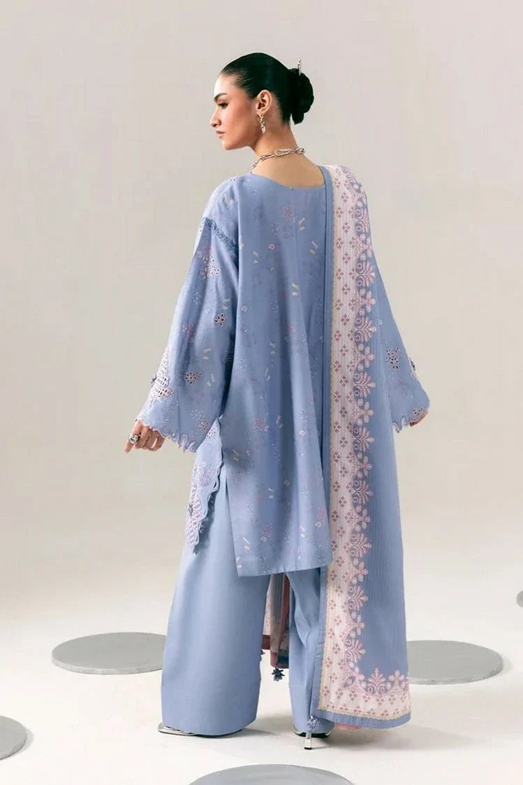 Picture of Qalamkar - QPrints Winter Collection - QPW-06 (A) Beena - Unstitched - Available at Raja Sahib