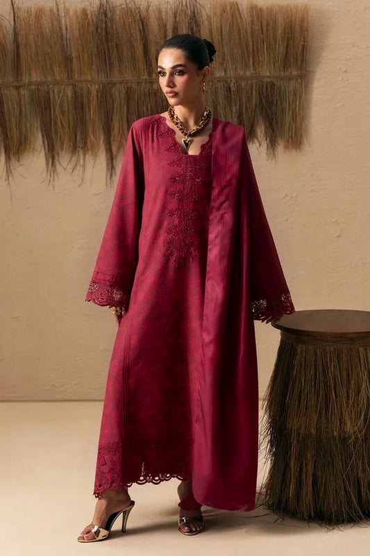 Qalamkar - QPrints Winter Collection - QPW-07 (B) Arina - Unstitched