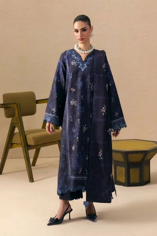 Qalamkar - QPrints Winter Collection - QPW-08 (A) Noreen - Unstitched