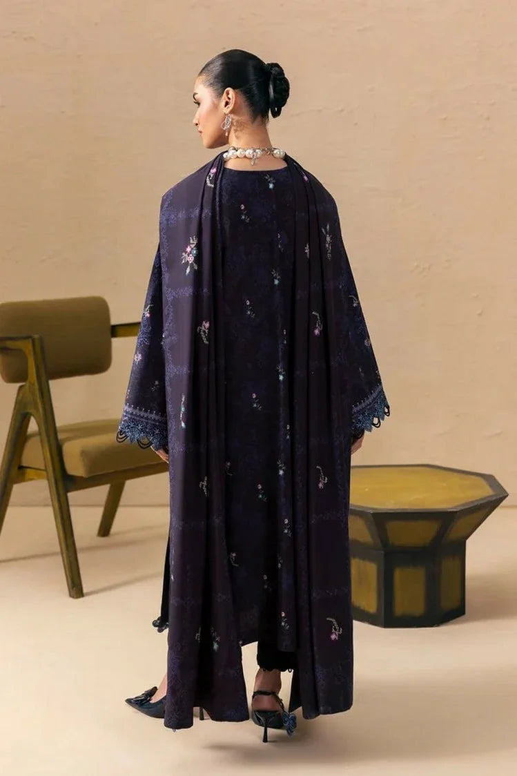 Picture of Qalamkar - QPrints Winter Collection - QPW-08 (A) Noreen - Unstitched - Available at Raja Sahib
