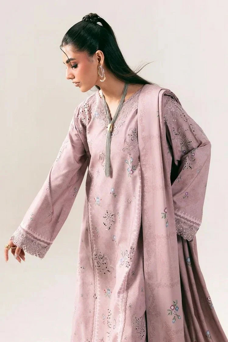 Picture of Qalamkar - QPrints Winter Collection - QPW-08 (B) Waniya - Unstitched - Available at Raja Sahib