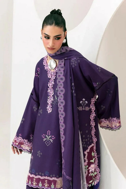 Picture of Qalamkar - QPrints Winter Collection - QPW-09 (A) Ramsha - Unstitched - Available at Raja Sahib