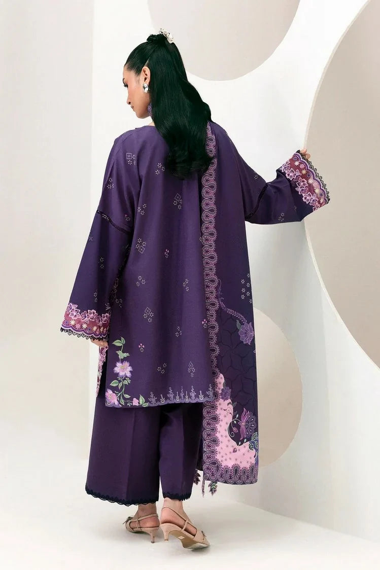 Picture of Qalamkar - QPrints Winter Collection - QPW-09 (A) Ramsha - Unstitched - Available at Raja Sahib