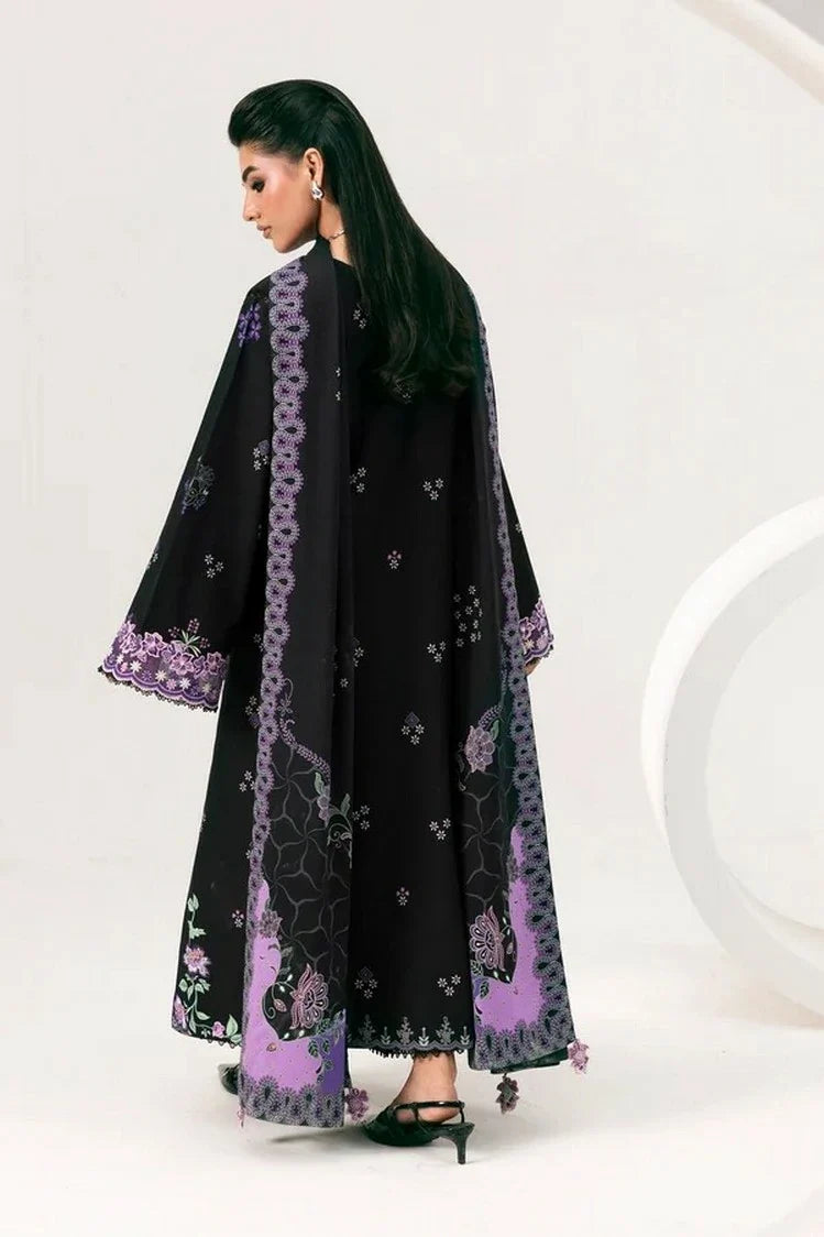 Picture of Qalamkar - QPrints Winter Collection - QPW-09 (B) Sajal - Unstitched - Available at Raja Sahib