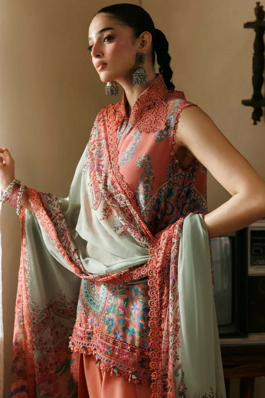 Picture of Maria B - M Basics Winter Aglastation - Design-10B - Unstitched - Available at Raja Sahib