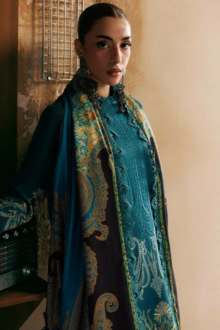 Picture of Maria B - M Basics Winter Aglastation - Design-11A - Unstitched - Available at Raja Sahib