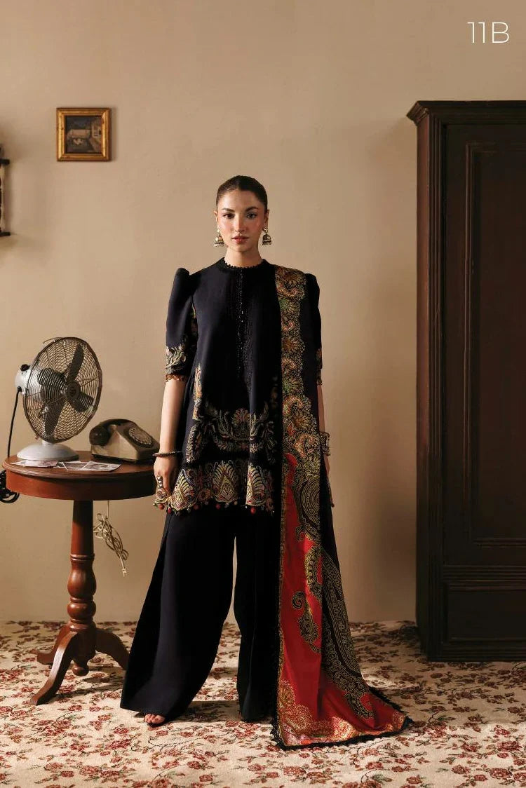 Picture of Maria B - M Basics Winter Aglastation - Design-11B - Unstitched - Available at Raja Sahib