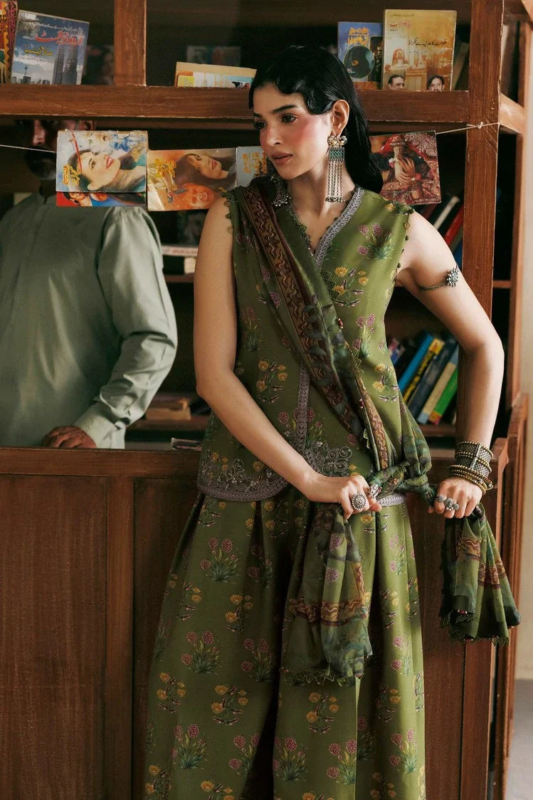 Picture of Maria B - M Basics Winter Aglastation - Design-12A - Unstitched - Available at Raja Sahib