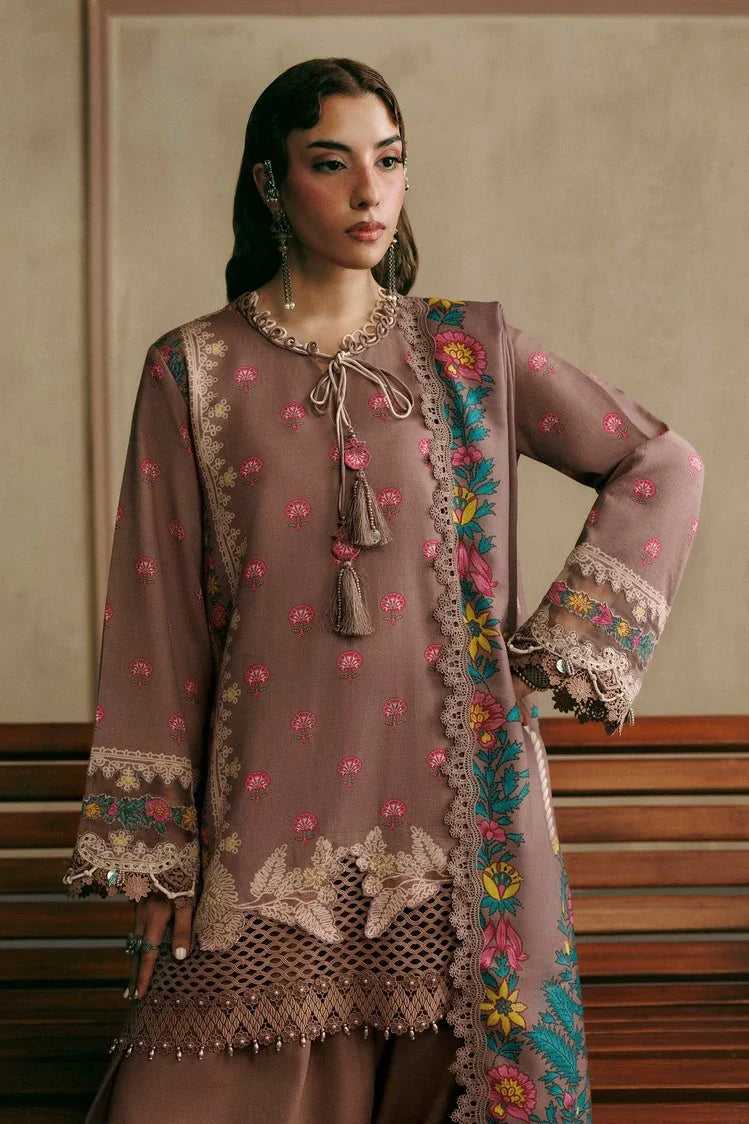 Picture of Maria B - M Basics Winter Aglastation - Design-3A - Unstitched - Available at Raja Sahib