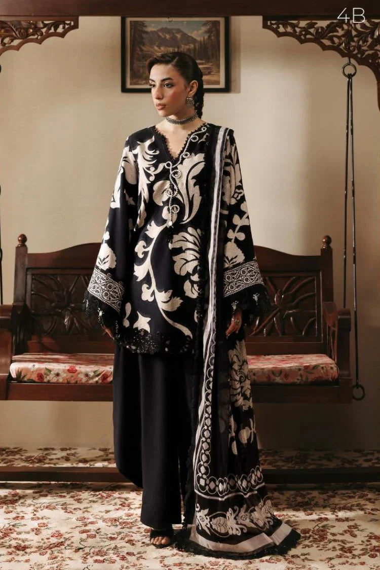 Picture of Maria B - M Basics Winter Aglastation - Design-4B - Unstitched - Available at Raja Sahib