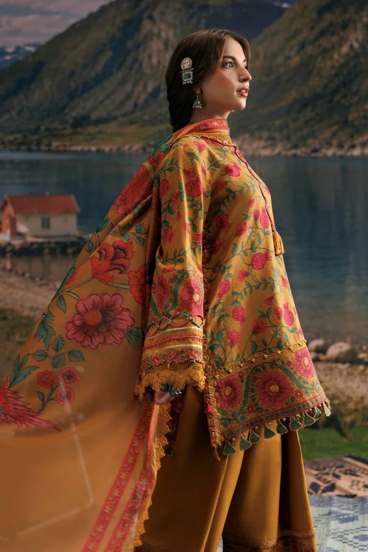 Picture of Maria B - M Basics Winter Aglastation - Design-6B - Unstitched - Available at Raja Sahib