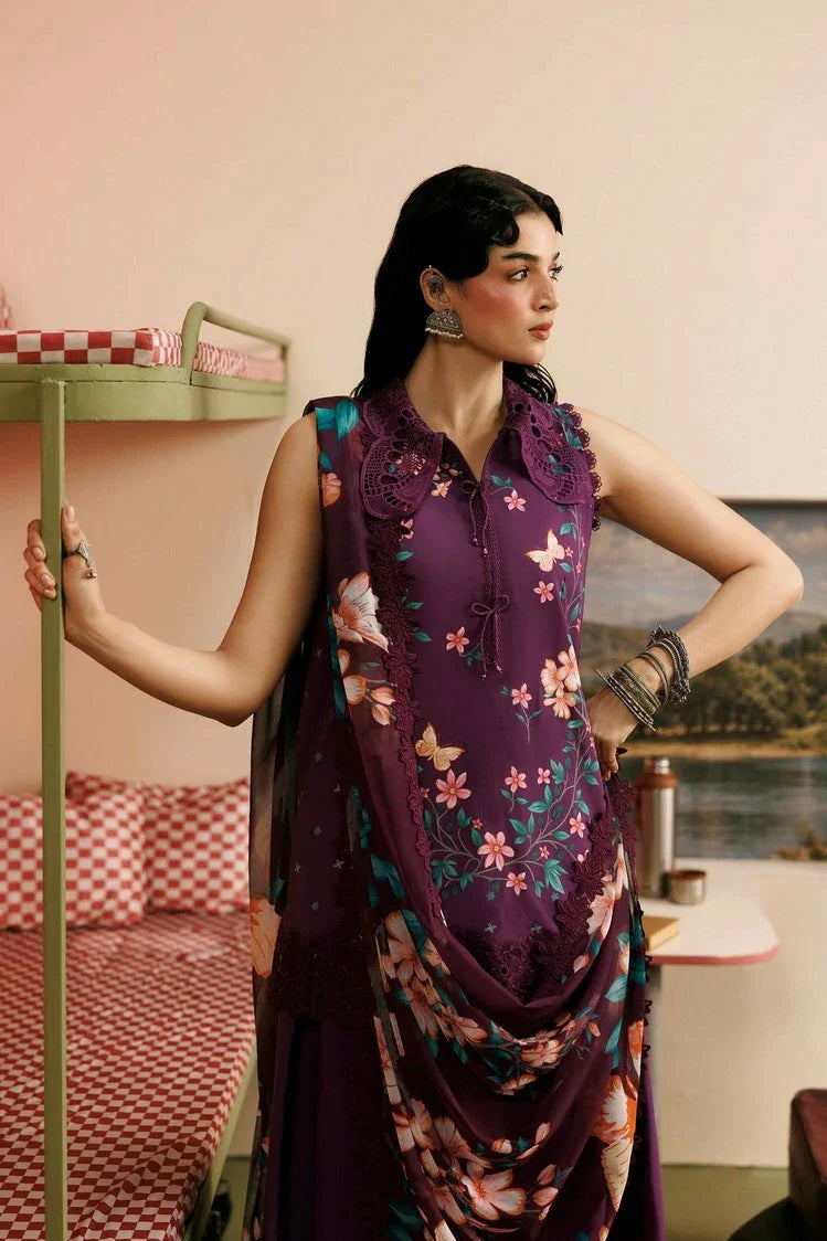 Picture of Maria B - M Basics Winter Aglastation - Design-7A - Unstitched - Available at Raja Sahib