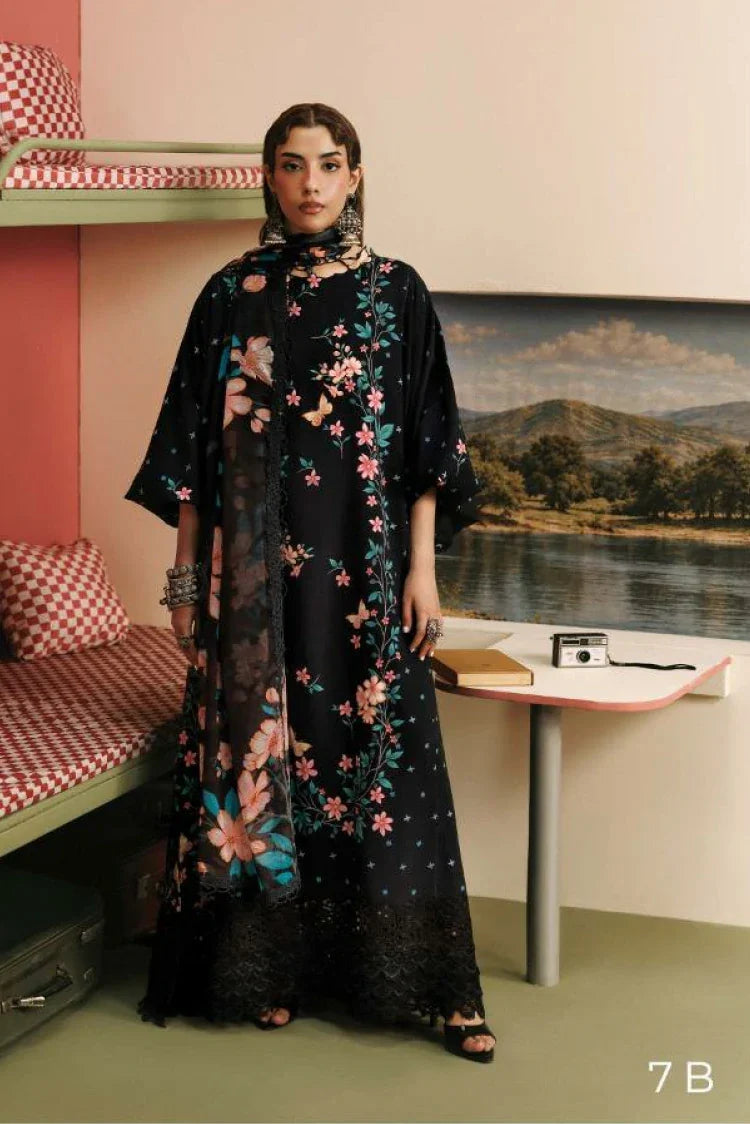 Picture of Maria B - M Basics Winter Aglastation - Design-7B - Unstitched - Available at Raja Sahib