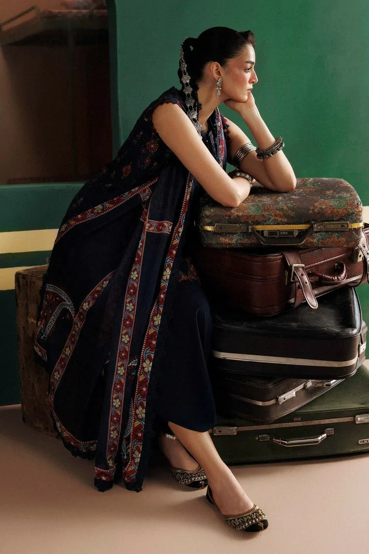 Picture of Maria B - M Basics Winter Aglastation - Design-9A - Unstitched - Available at Raja Sahib