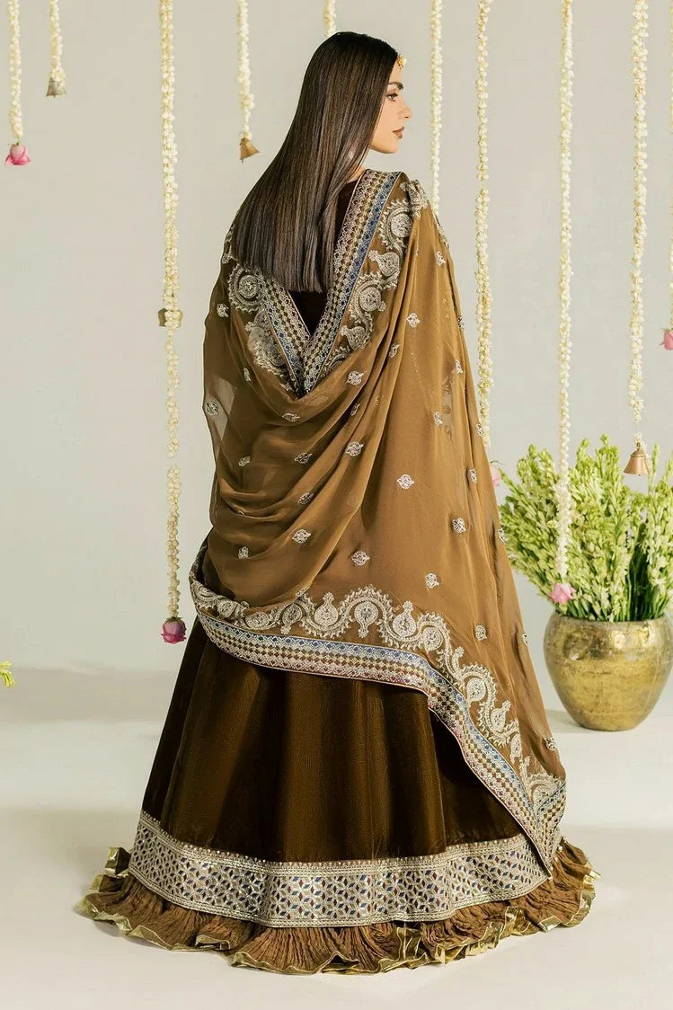 Picture of Nureh - Maya Embroidered Velvet Collection Vol 1 - NW-133 - Unstitched - Available at Raja Sahib