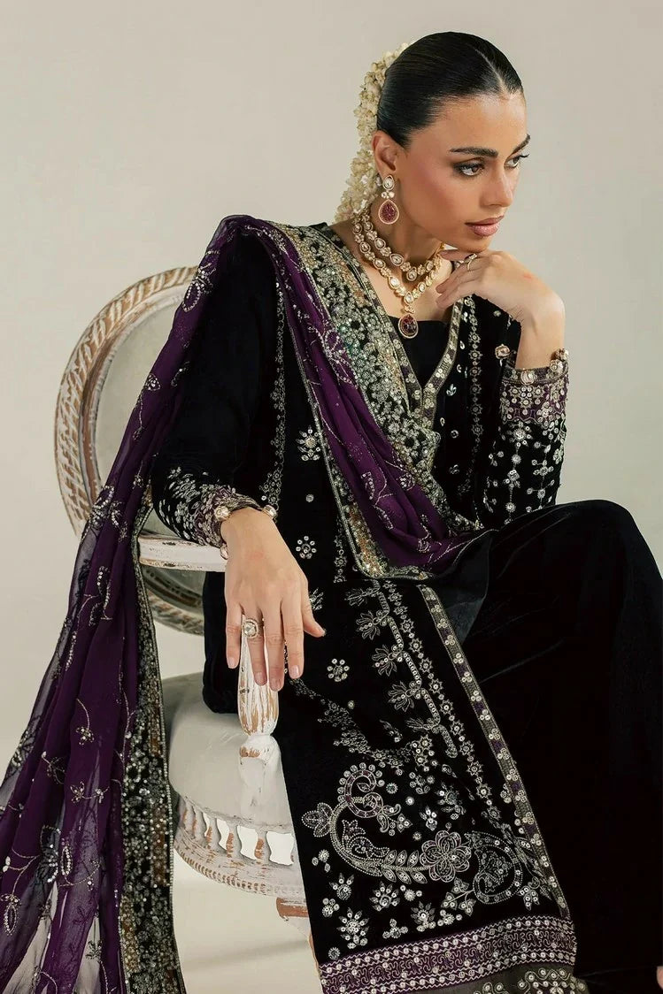 Picture of Nureh - Maya Embroidered Velvet Collection Vol 1 - NW-136 - Unstitched - Available at Raja Sahib