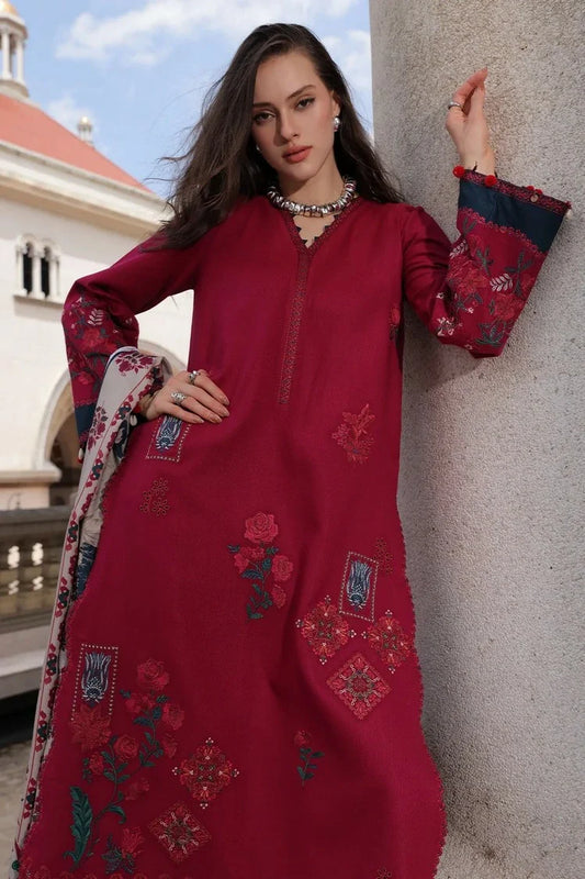 Charizma - Poshima Embroidered Peach Leather Collection Vol 3 - PSW6-23 - Unstitched