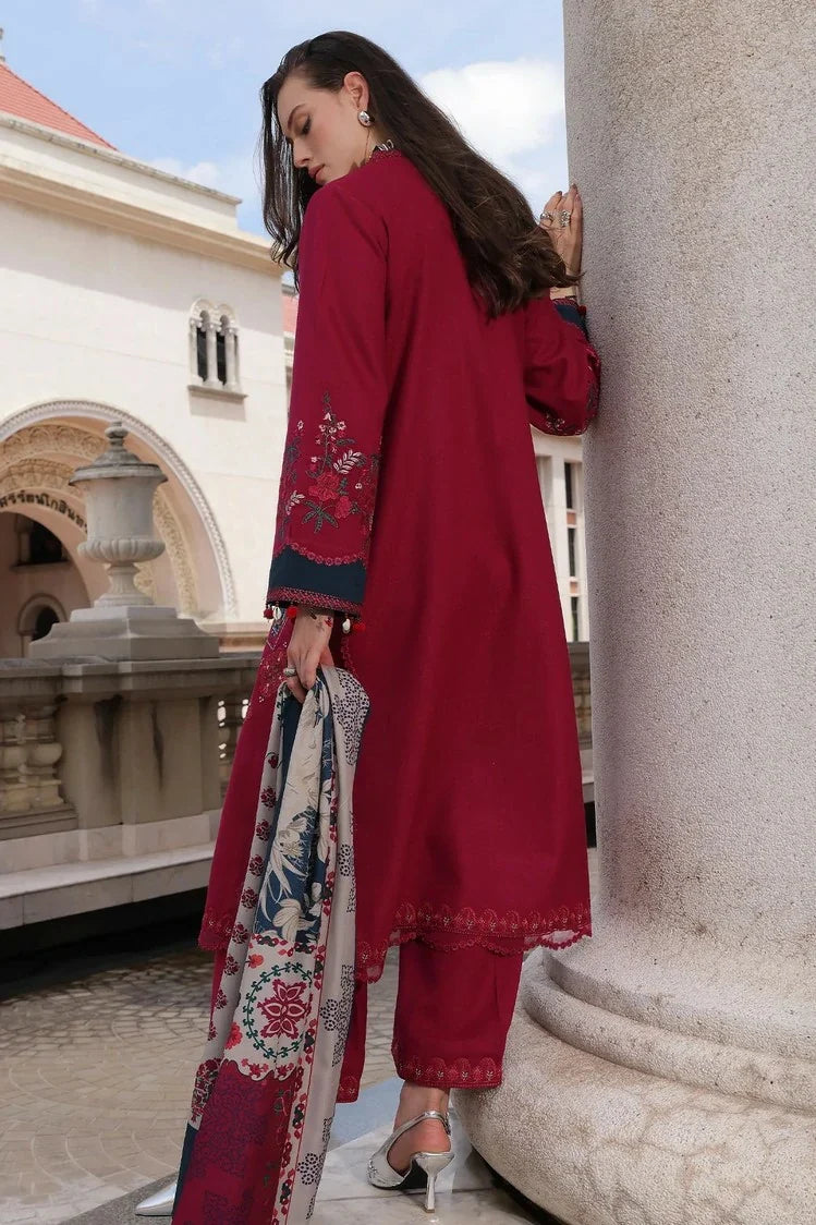 Picture of Charizma - Poshima Embroidered Peach Leather Collection Vol 3 - PSW6-23 - Unstitched - Available at Raja Sahib