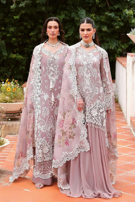 Picture of Saira Rizwan - Lumiere Chiffon Collection - PETAL-SRL26-02 - Unstitched - Available at Raja Sahib