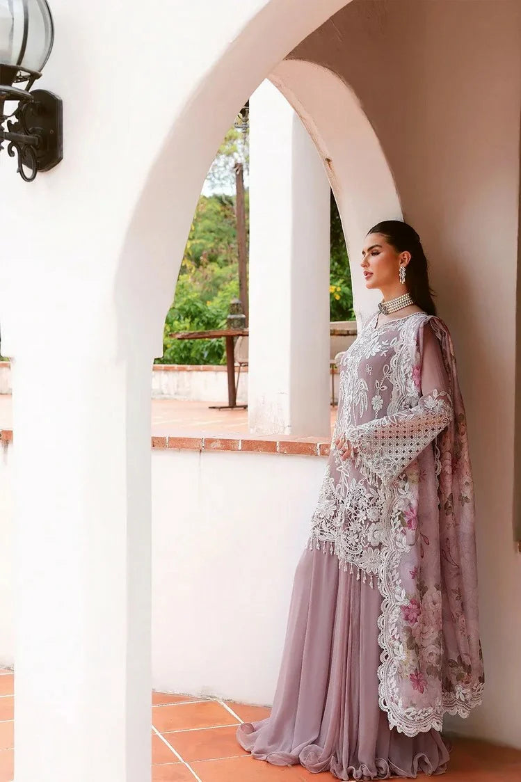 Picture of Saira Rizwan - Lumiere Chiffon Collection - PETAL-SRL26-02 - Unstitched - Available at Raja Sahib