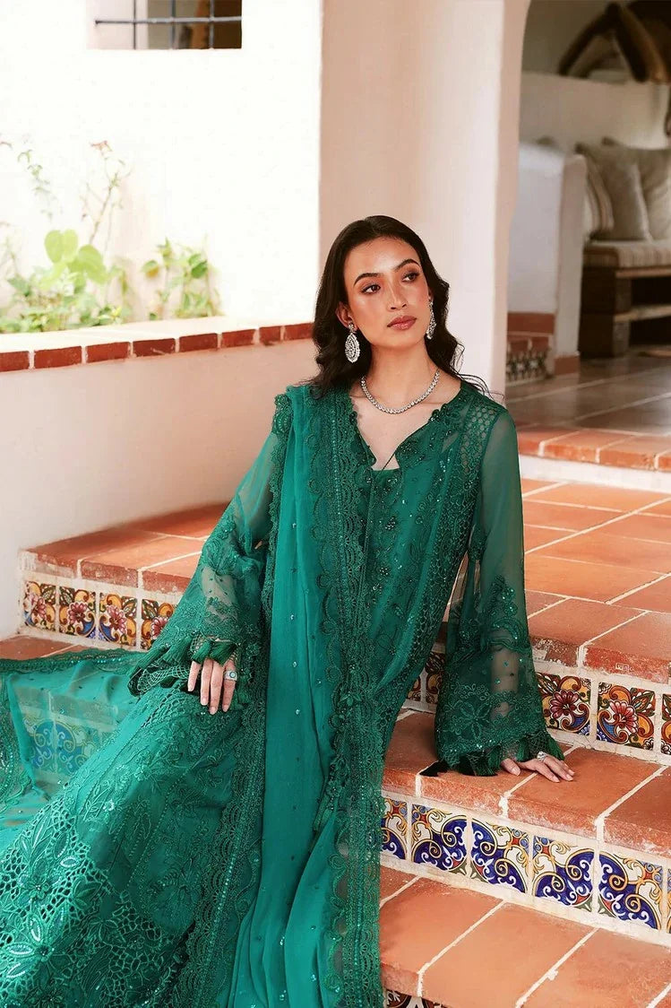 Picture of Saira Rizwan - Lumiere Chiffon Collection - POISE-SRL26-03 - Unstitched - Available at Raja Sahib