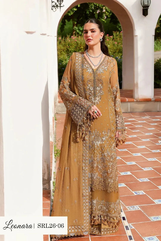 Picture of Saira Rizwan - Lumiere Chiffon Collection - LENOARA-SRL26-06 - Unstitched - Available at Raja Sahib