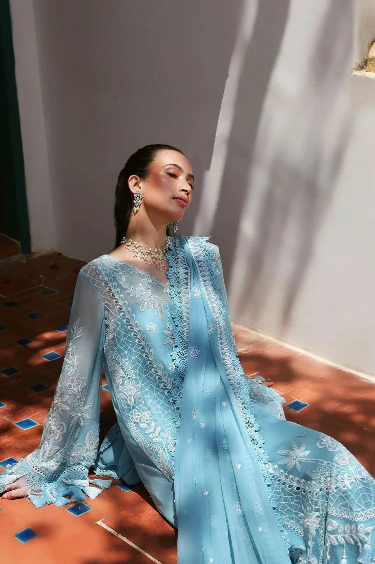 Picture of Saira Rizwan - Lumiere Chiffon Collection - IRIS-SRL26-08 - Unstitched - Available at Raja Sahib