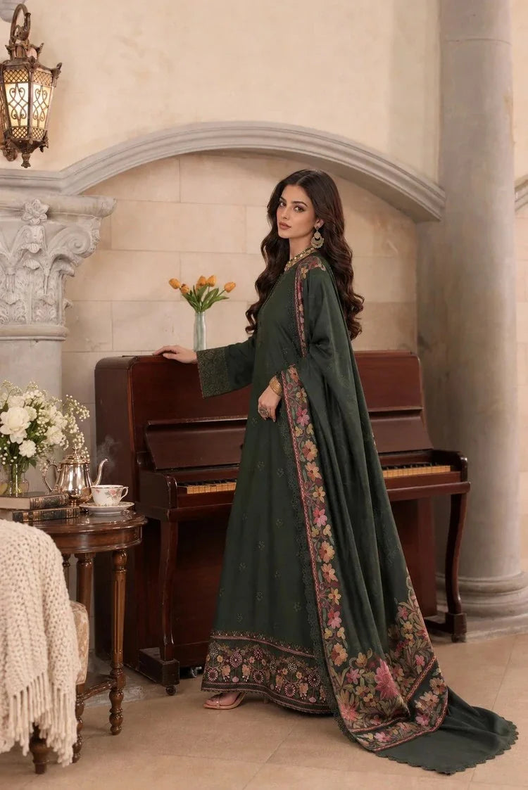 Picture of Noor by Saadia Asad - Noor Winter Embroidered Prinkhaas - Design-2B - Unstitched - Available at Raja Sahib