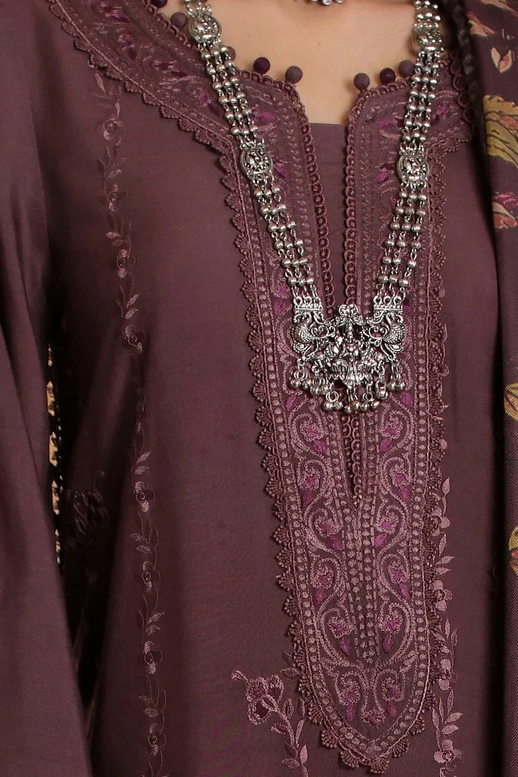 Picture of Noor by Saadia Asad - Noor Winter Embroidered Prinkhaas - Design-5A - Unstitched - Available at Raja Sahib
