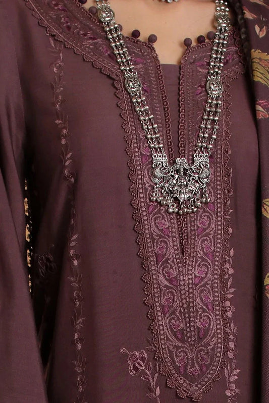 Picture of Noor by Saadia Asad - Noor Winter Embroidered Prinkhaas - Design-5A - Unstitched - Available at Raja Sahib