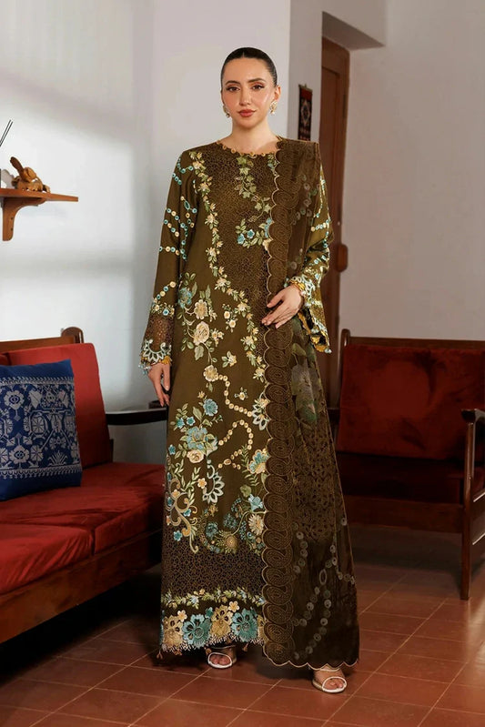 Asifa & Nabeel - Plush Luxury Winter - Hazel Hue (WLXU-02) - Unstitched