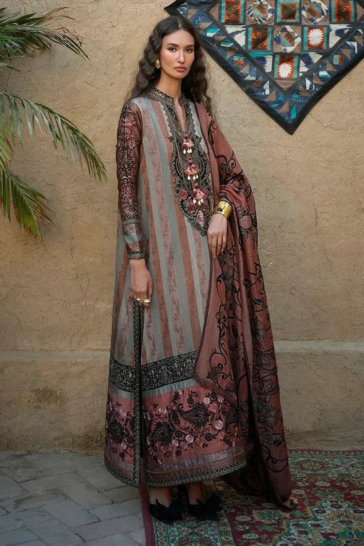 Mushq - Broadway Echoes of Registan Winter Collection - 04-Desert Dusk - Unstitched