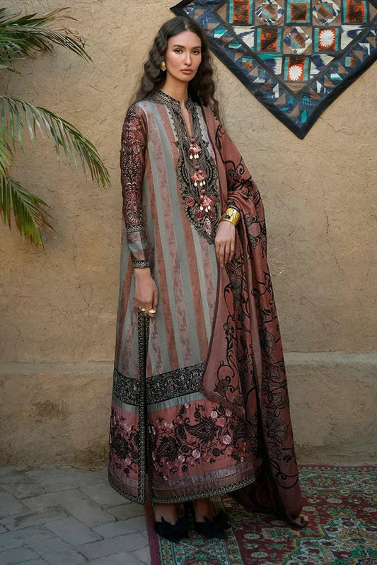 Mushq - Broadway Echoes of Registan Winter Collection - 04-Desert Dusk - Unstitched