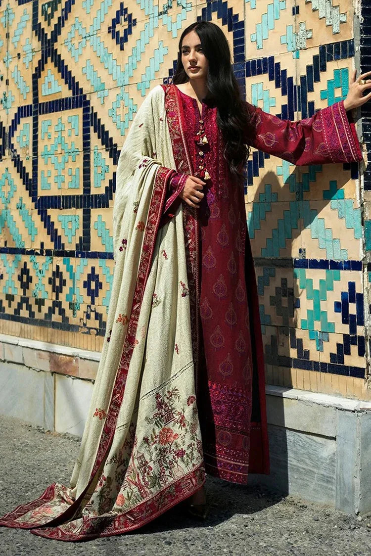 Mushq - Broadway Echoes of Registan Winter Collection - 05-Celestial Queen - Unstitched