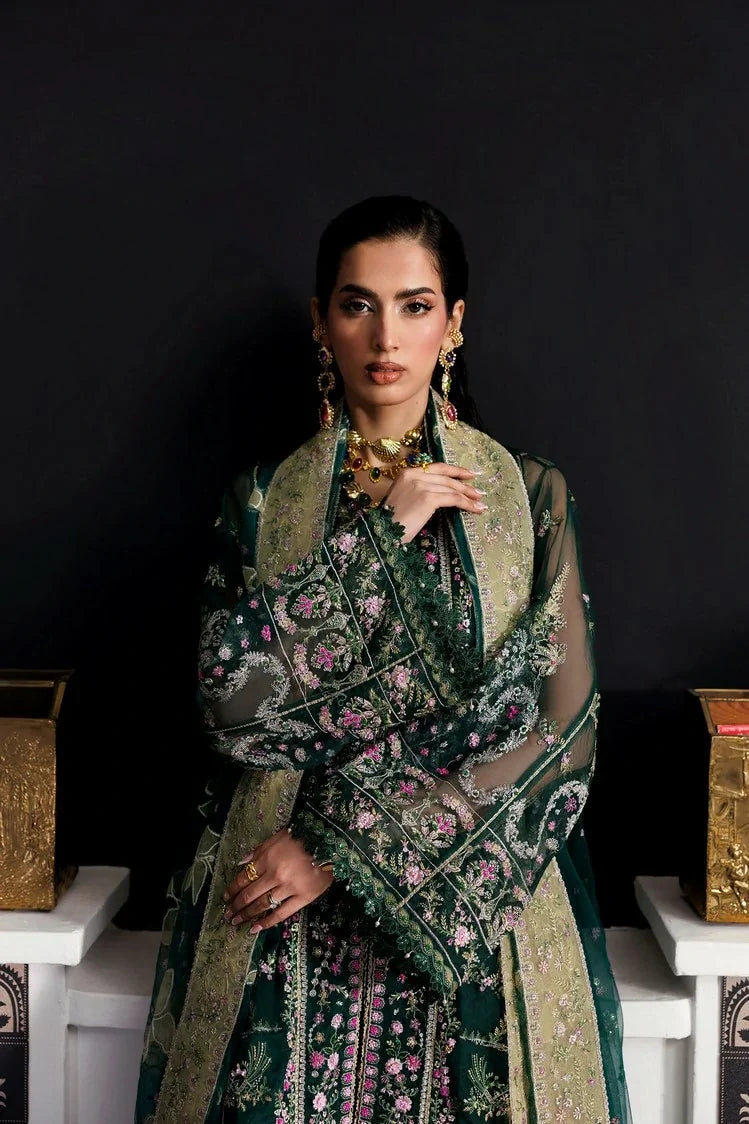 Picture of Maryam Hussain - Marwa Festive Collection - MF26-05-Zamurd - Unstitched - Available at Raja Sahib