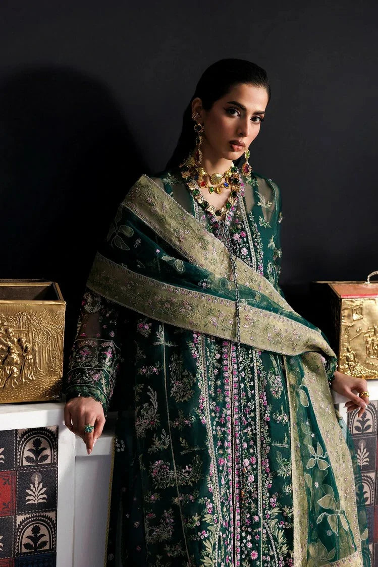 Picture of Maryam Hussain - Marwa Festive Collection - MF26-05-Zamurd - Unstitched - Available at Raja Sahib