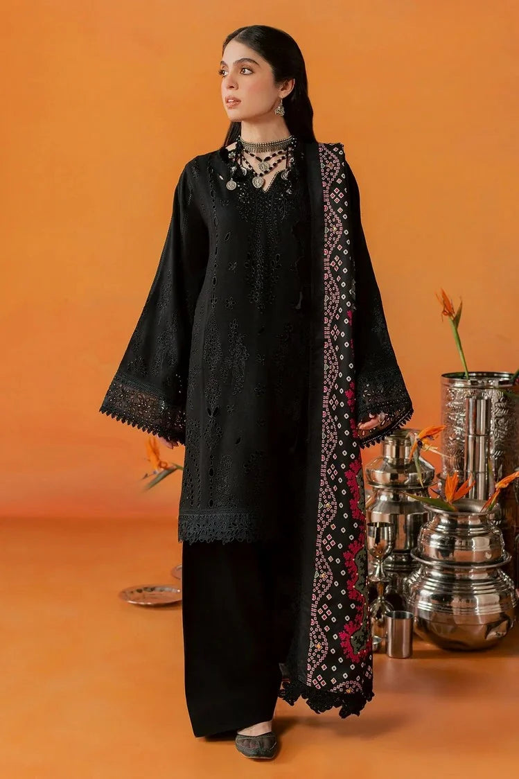 Nureh - Bazar Embroidered Peach Leather Collection Vol 1 - NE-293 - Unstitched