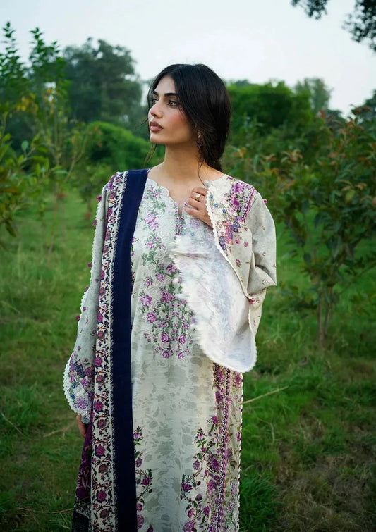 Picture of Elaf - Wilderness Pashmina Shawl Edit - EWR-1B ROAM - Unstitched - Available at Raja Sahib