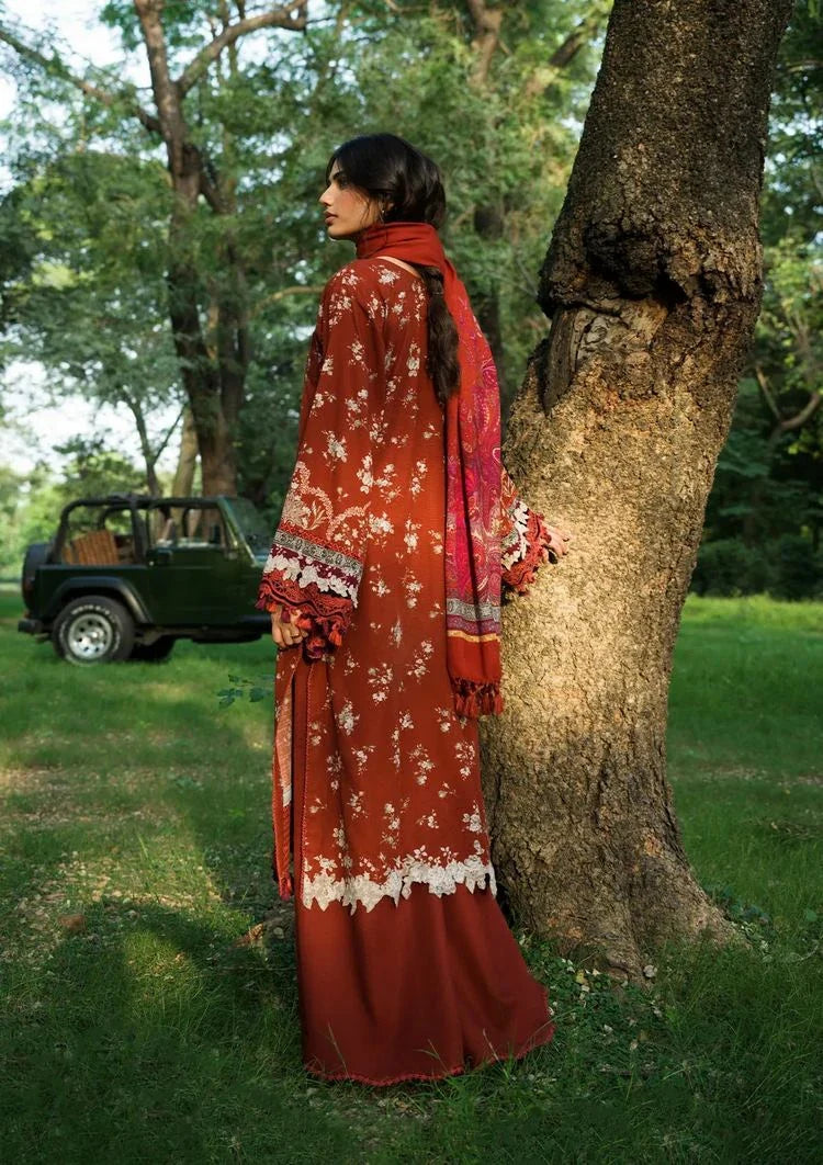 Picture of Elaf - Wilderness Pashmina Shawl Edit - EWR-2B WANDER - Unstitched - Available at Raja Sahib