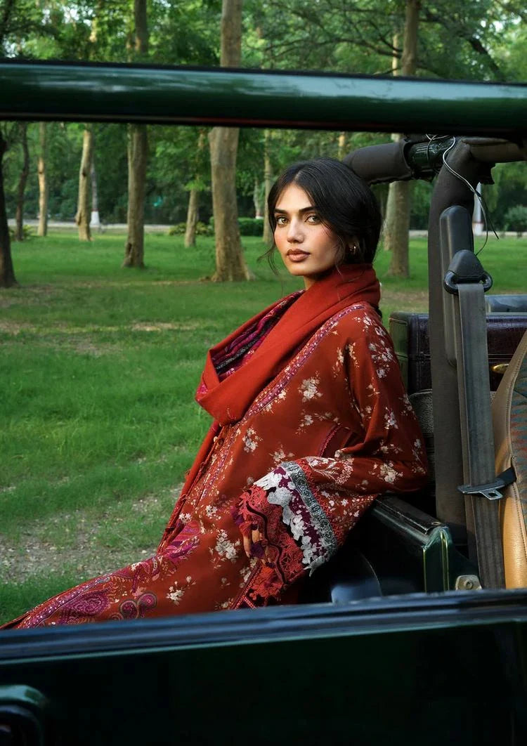 Picture of Elaf - Wilderness Pashmina Shawl Edit - EWR-2B WANDER - Unstitched - Available at Raja Sahib