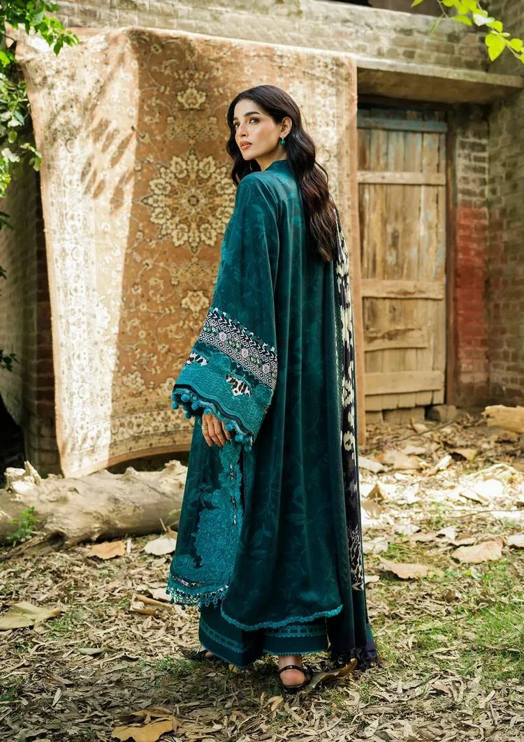 Picture of Elaf - Wilderness Pashmina Shawl Edit - EWR-5B DUSK - Unstitched - Available at Raja Sahib