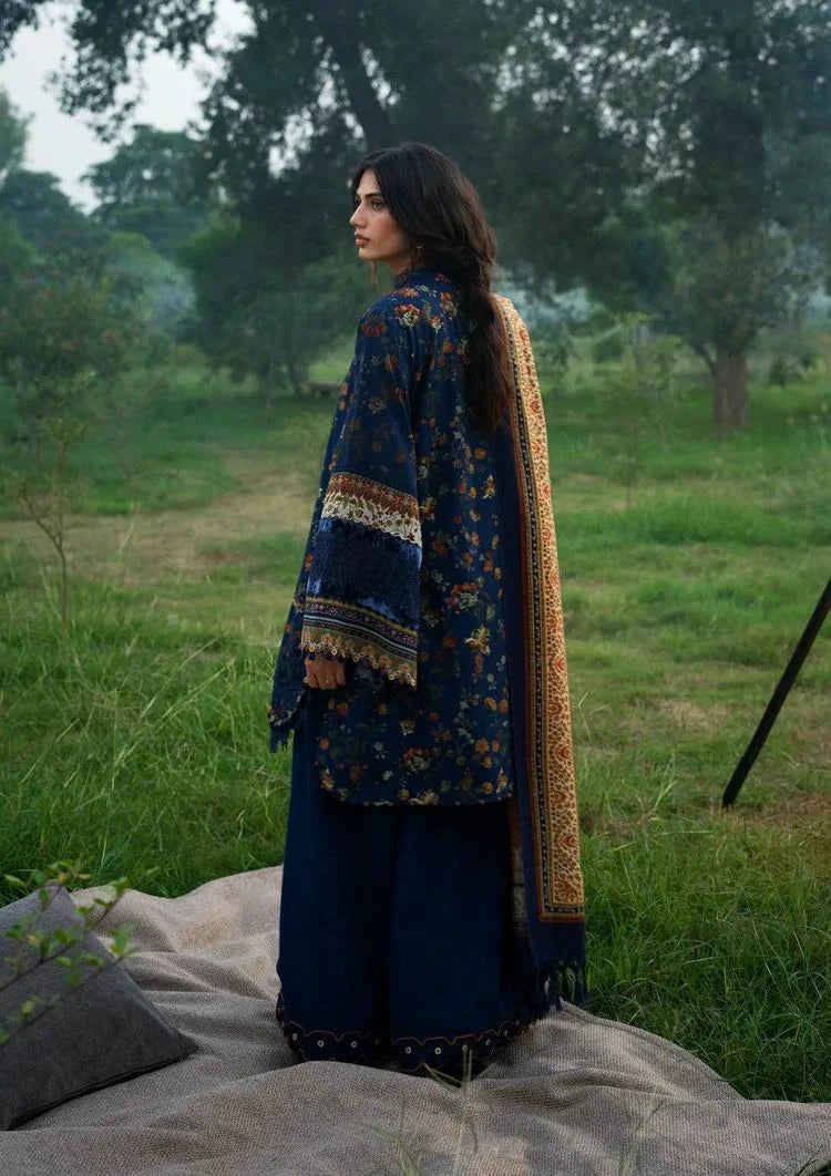 Picture of Elaf - Wilderness Pashmina Shawl Edit - EWR-8B ELSEWHERE - Unstitched - Available at Raja Sahib
