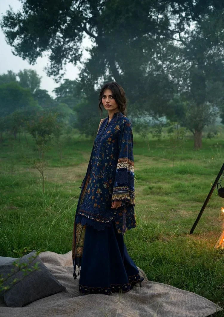 Picture of Elaf - Wilderness Pashmina Shawl Edit - EWR-8B ELSEWHERE - Unstitched - Available at Raja Sahib