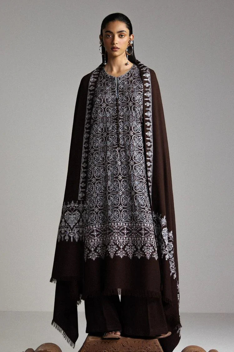 Zara Shahjahan - Sarab Winter Collection - 01-AQEEQ - Unstitched