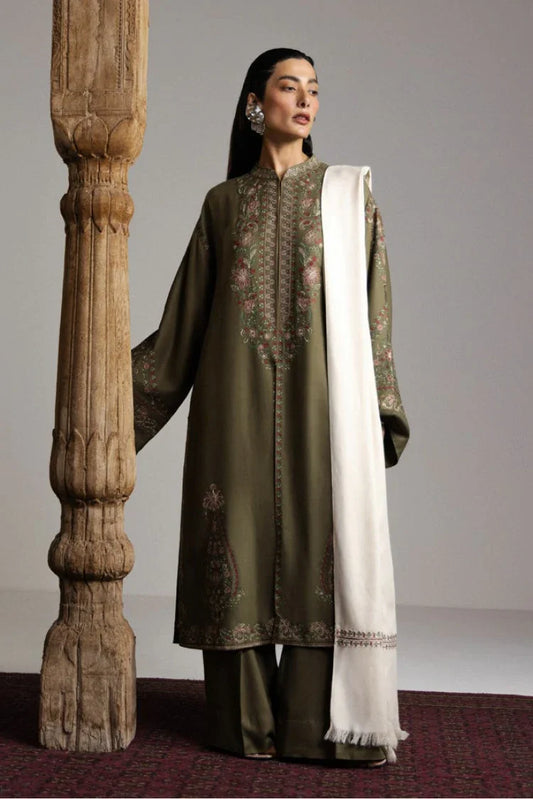 Picture of Zara Shahjahan - Sarab Winter Collection - 02-CHINAR - Unstitched - Available at Raja Sahib