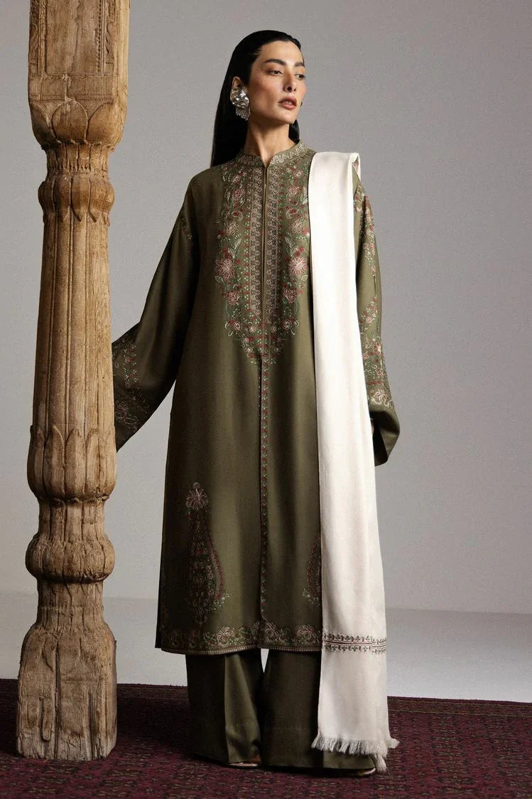 Zara Shahjahan - Sarab Winter Collection - 02-CHINAR - Unstitched